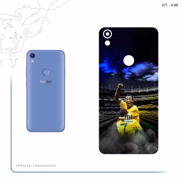 برچسب پوششی ماهوت مدل Pele مناسب برای گوشی موبایل تکنو Camon CM