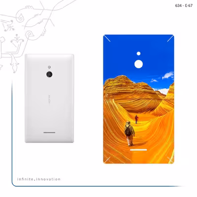 برچسب پوششی ماهوت مدل Amazing Rocks مناسب برای گوشی موبایل نوکیا XL