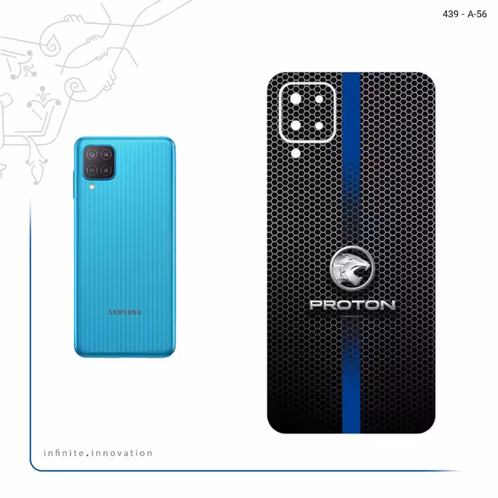 برچسب پوششی ماهوت مدل PROTON مناسب برای گوشی موبایل سامسونگ Galaxy F12