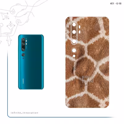 برچسب پوششی ماهوت مدل Giraffe Skin مناسب برای گوشی موبایل شیائومی Mi Note 10 Pro