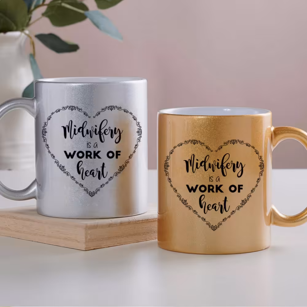 ماگ طرح دانشجو مامایی