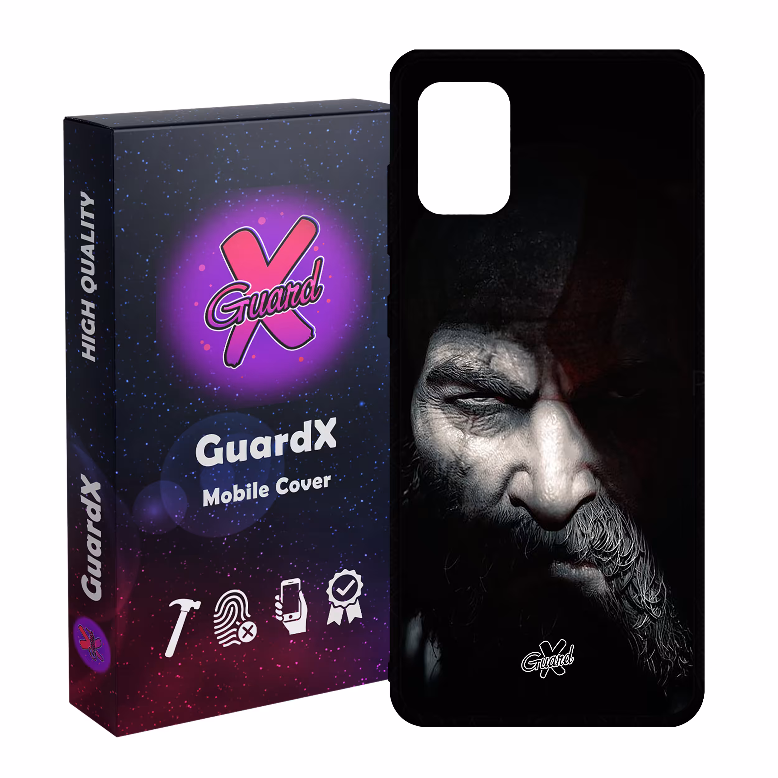 کاور گارد ایکس طرح God of War مدل Glass10418 مناسب برای گوشی موبایل سامسونگ Galaxy A31