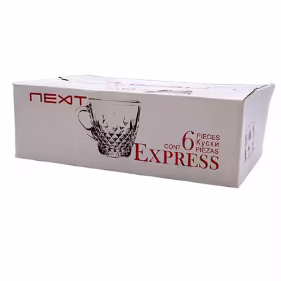 فنجان مدل اکسپرس 10 کد 9992 بسته 6 عددی 