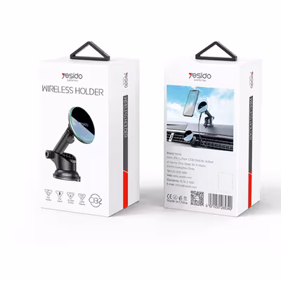 پایه نگهدارنده و شارژر بی سیم گوشی موبایل یسیدو مدل c132