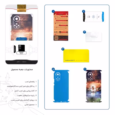 برچسب پوششی ماهوت مدل Alireza Jahanbakhsh-FullSkin مناسب برای گوشی موبایل هوآوی Nova 9