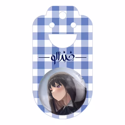 پیکسل خندالو مدل تاکینا انیمه لیکوریس ریکویل Lycoris Recoil کد 23004