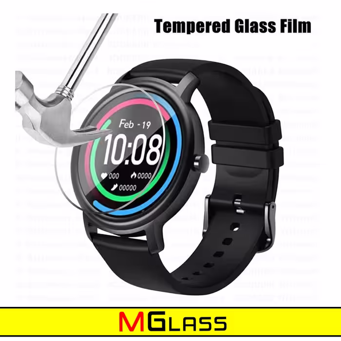 محافظ صفحه نمایش شیشه‌ای ام گلس مدل SH-MG مناسب برای ساعت هوشمند سامسونگ Galaxy Watch 5 Pro