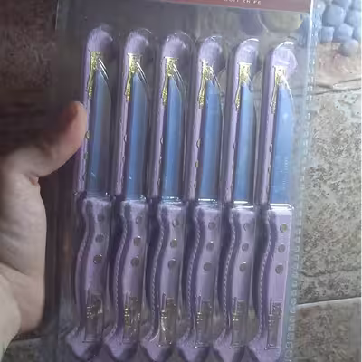 چاقو میوه خوری کد 12 مجموعه 12 عددی 