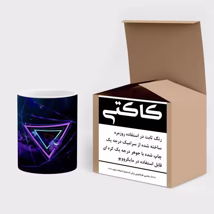 ماگ کاکتی طرح فانتزی مدل mgs16340