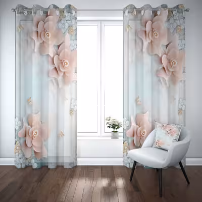 پرده مدل b1434 سایز 140×280 سانتی متر