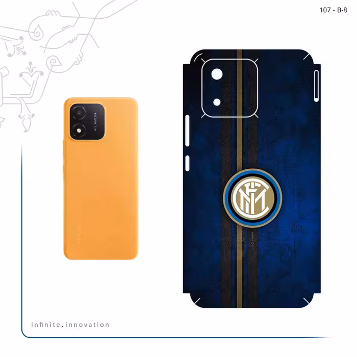 برچسب پوششی ماهوت مدل Inter_Milan مناسب برای گوشی موبایل آنر X5