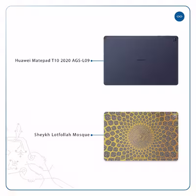 برچسب پوششی ماهوت مدل Iran-Tile2 مناسب برای تبلت هوآوی Matepad T10 2020 AGS-L09