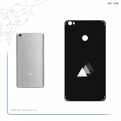 برچسب پوششی ماهوت مدل Minimal 3 Triangle Icon مناسب برای گوشی موبایل شیائومی Mi Max