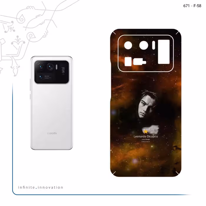 برچسب پوششی ماهوت مدل Leonardo Dicaprio مناسب برای گوشی موبایل شیائومی Mi 11 Ultra