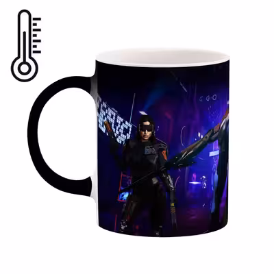 ماگ حرارتی طرح بازی Cyberpunk مدل mgph12111