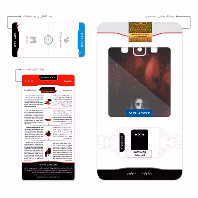 برچسب پوششی ماهوت مدل Penelope Cruz مناسب برای گوشی موبایل سامسونگ Galaxy A3