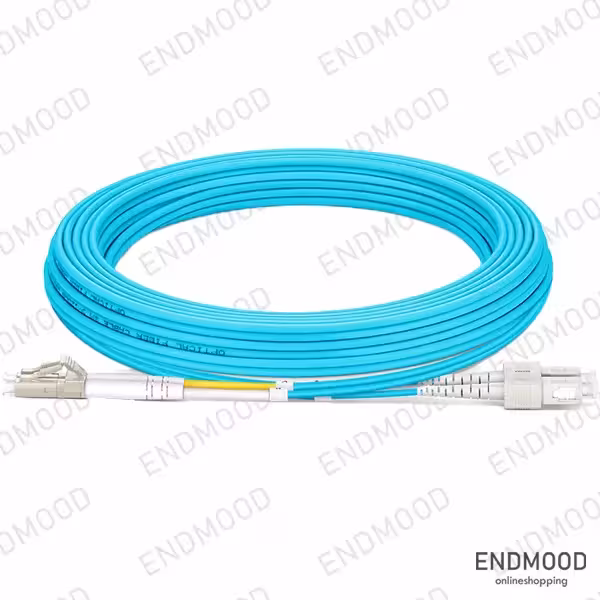 پچ کورد فیبر نوری 5 متری داپلکس Nexans OM3 SC-LC