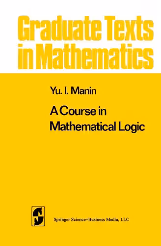 خرید و دانلود نسخه کامل کتاب A Course in Mathematical Logic