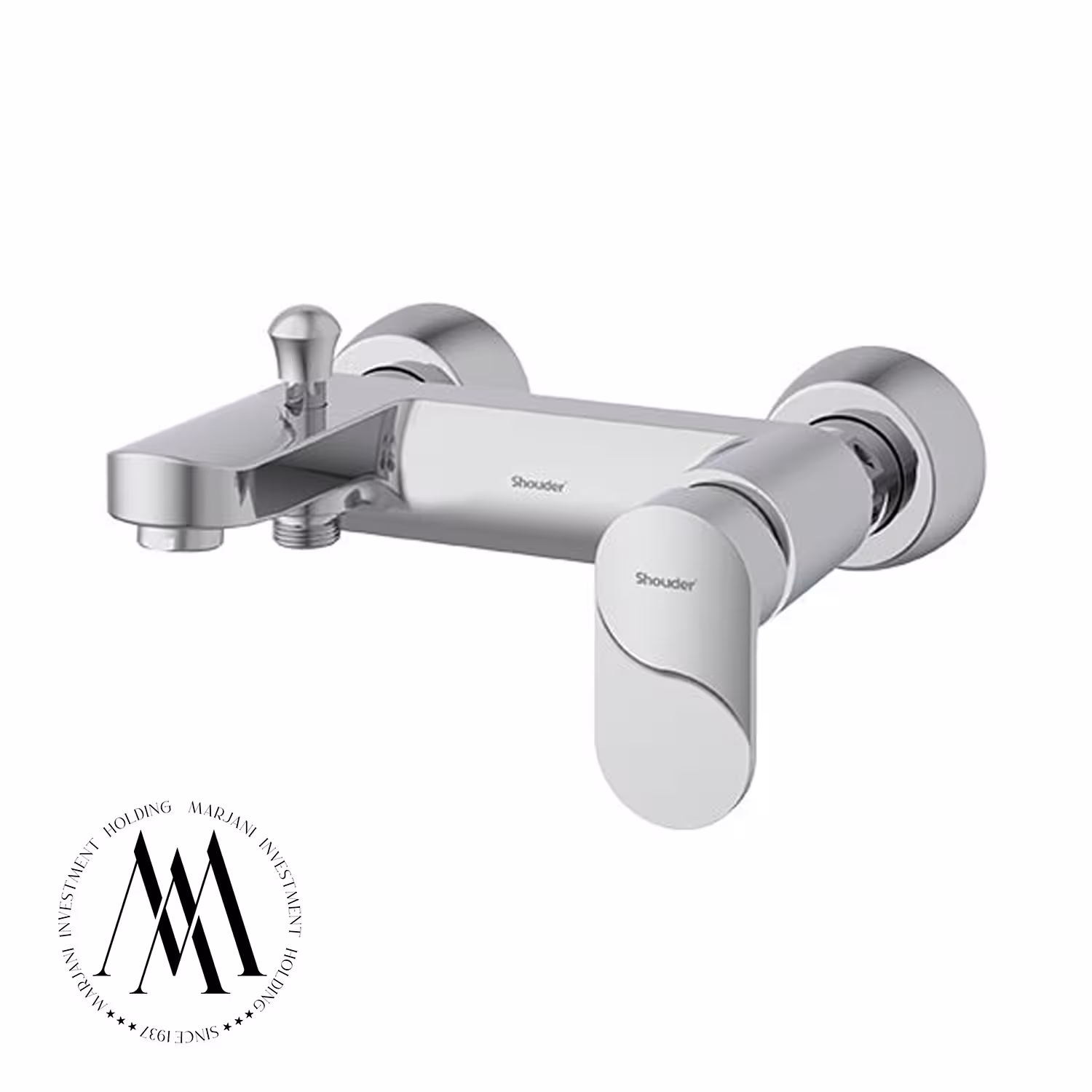 شیر حمام شودر مدل اسمارت (کروم)