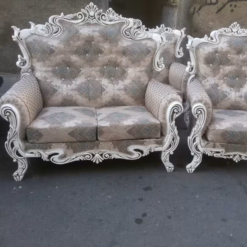 مبل راحتی 7نفره رزینی طرح 0017