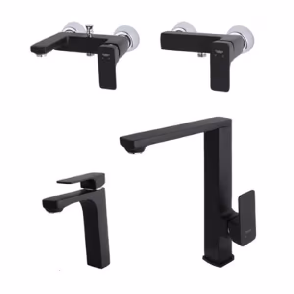 شیرآلات راسان مدل گارنت مشکی