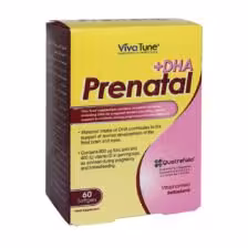 سافت ژل پریناتال پلاس دی اچ ای ویواتیون 60 عدد