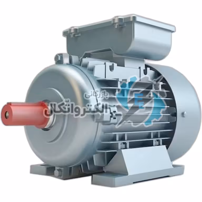 الکتروموتور تک فاز ولت Volt پایه دار