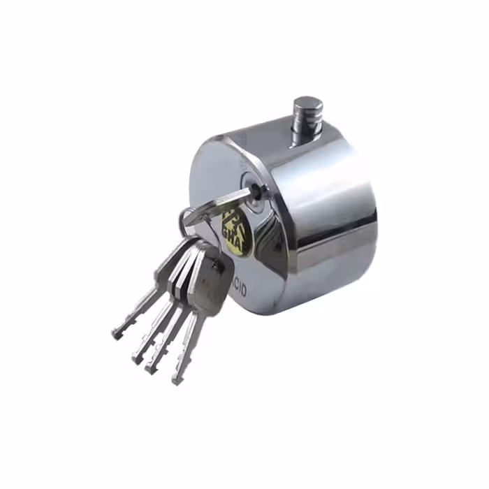 قفل پشت بسته گرد سه قاف سایز 80 اینچ