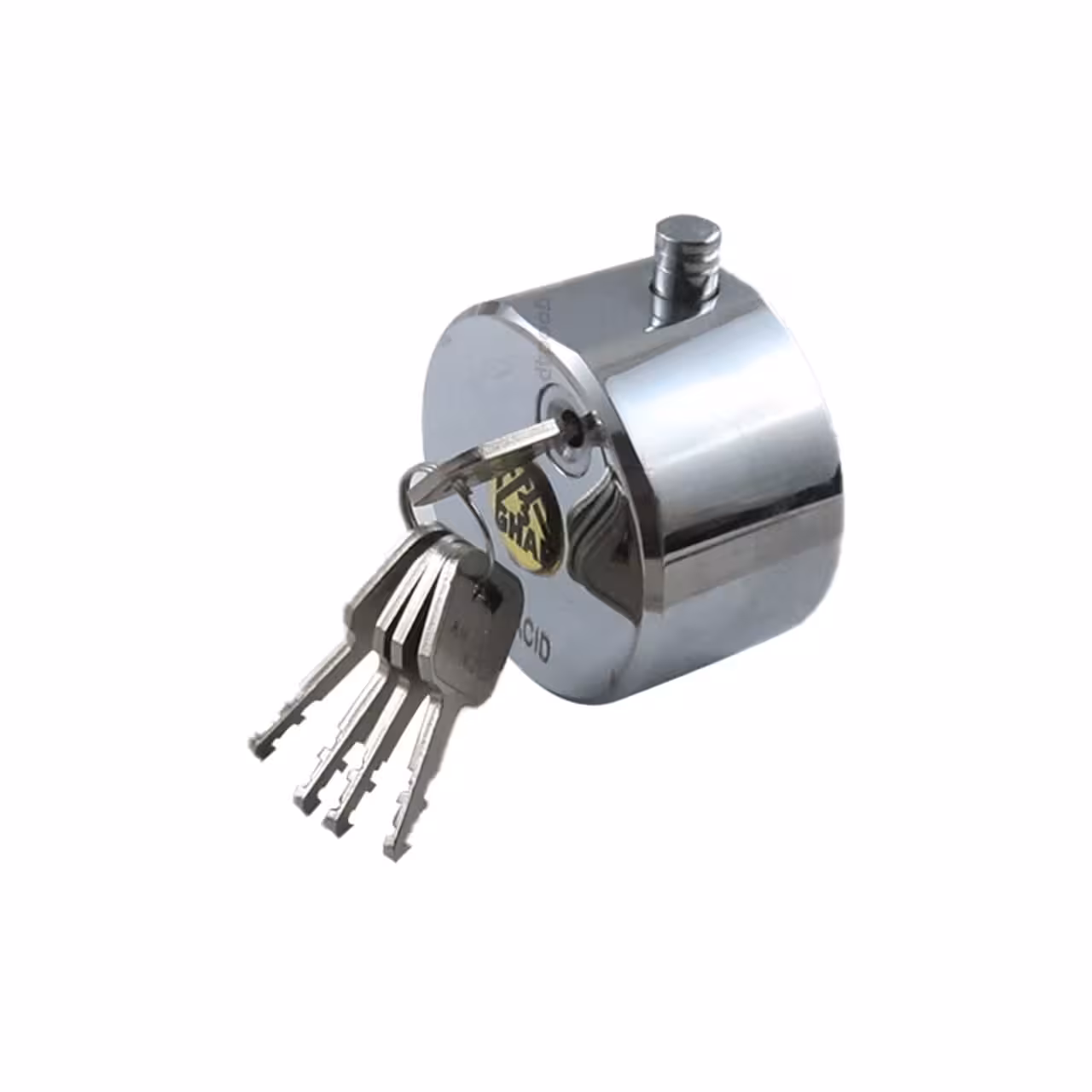 قفل پشت بسته گرد سه قاف سایز 80 اینچ