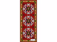 نخ و نقشه قالیچه تبریز طرح حاشیه - کد NZ2839 | پارسین فرش