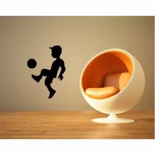 شابلون دیواری فوتبالیست کد 717