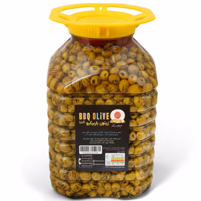 زیتون باربیکیو ویژه تاپ پت 9/3 کیلوگرمی