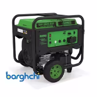 موتور برق بنزینی گرین پاور 11 کیلووات مدل GR13800E2T استارتی تک فاز و سه فاز