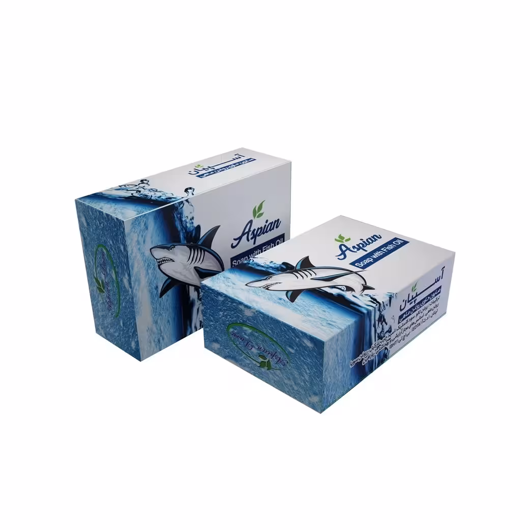 صابون حاوی روغن ماهی (کوسه) آسپیان