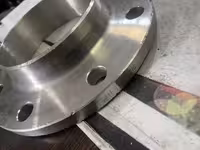 فلنج گلودار 6 اینچ ریس فیس DN150/168  PN16 DIN4541
