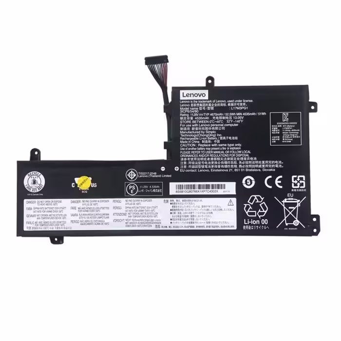 باتری لپ تاپ لنوو Lenovo Legion Y530 Y7000 L17C3PG1