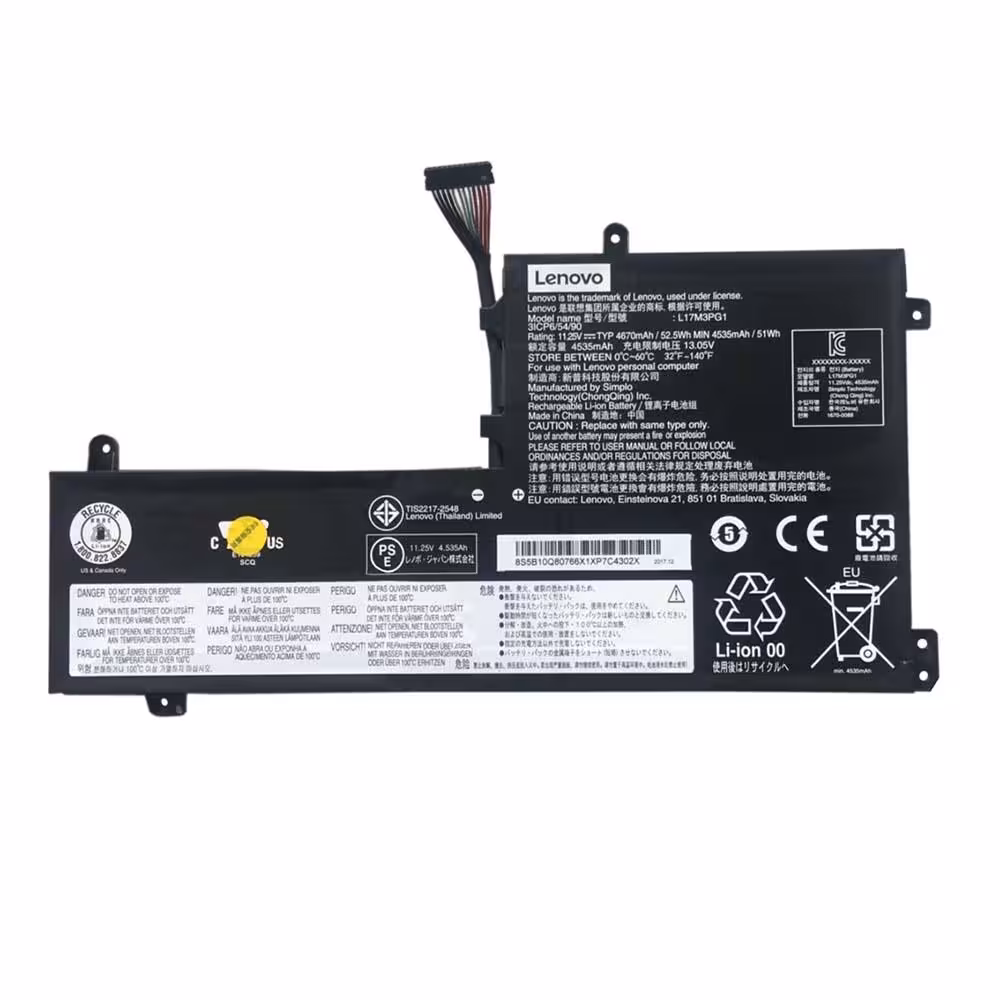 باتری لپ تاپ لنوو Lenovo Legion Y530 Y7000 L17C3PG1