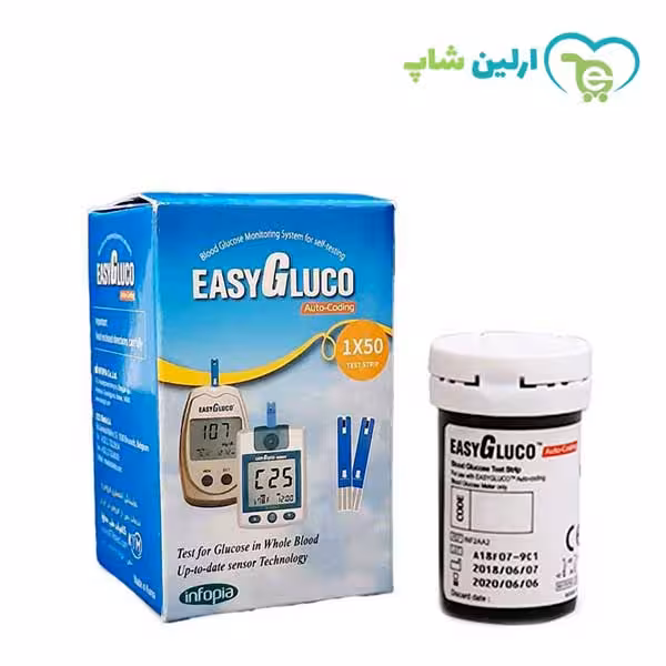نوار تست قندخون ایزی گلوکو