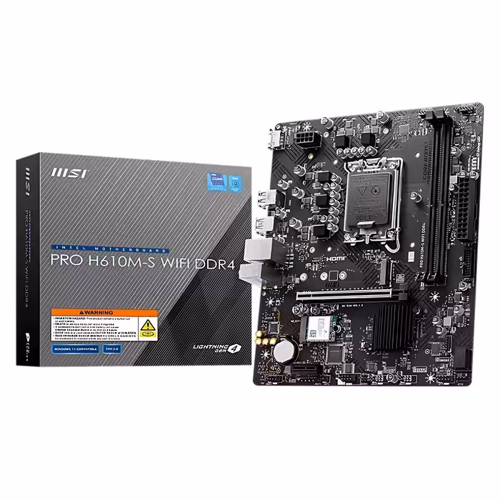 قیمت و خرید مادربرد ام اس ای MSI PRO H610M-S WIFI DDR4