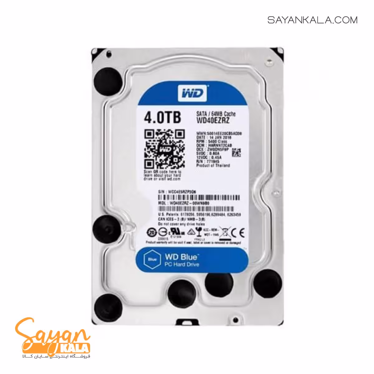 هارد وسترن دیجیتال مدل WESTERN DIGITAL 4TB BLUE