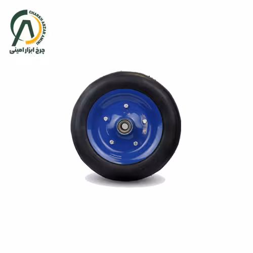 چرخ تک فرغونی بادی لاستیکی قطر 350 میلی متر