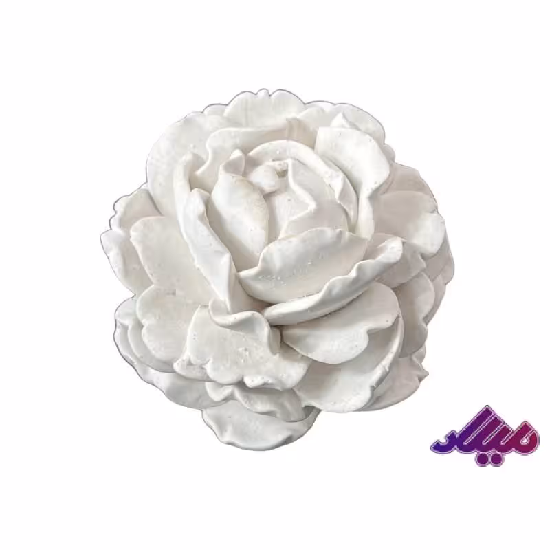 بیس خام گل رز سه پر قطر 7.5 سانت
