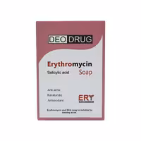 صابون ضد آکنه دئودراگ مدل Erythromycin 490 وزن 90 گرم