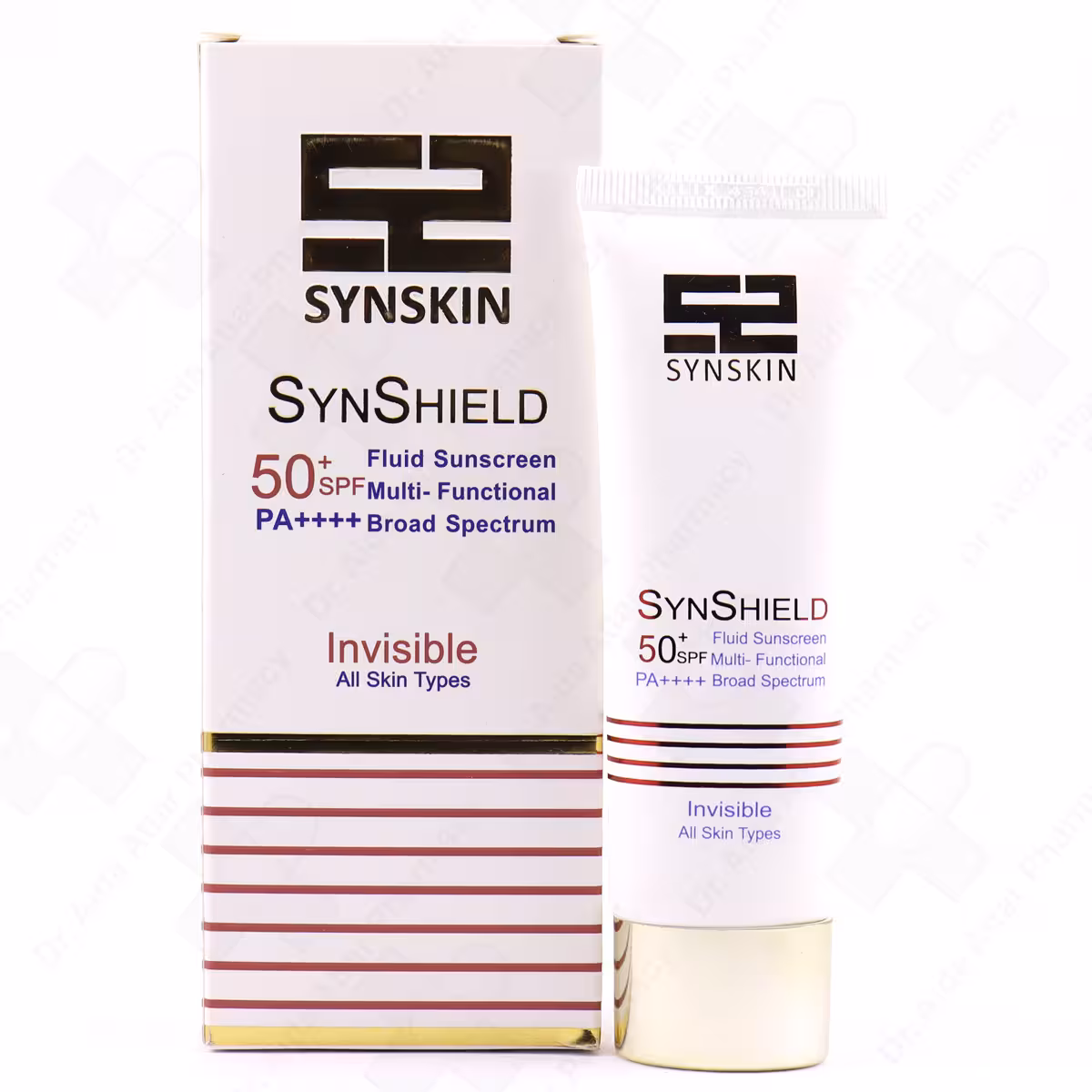 کرم ضد آفتاب فلوئید ساین شیلد SPF50 ساین اسکین بی رنگ 50 گرم