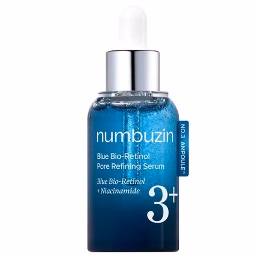 سرم کنترل منافذ و جونساز آبی شماره 3 نامبوزین Numbuzin Blue Bio-Retinol Pore Refining Serum