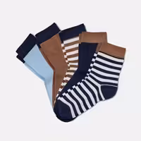 جوراب یونیسکس راه راه چیبو 5 عددی