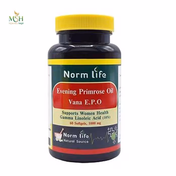 ایوینینگ پرایم رز روغن گل مغربی نورم لایف |   Norm Life Evening Primrose Oil