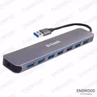 هاب 7 پورت USB3.0 دی لینک مدل DUB-1370
