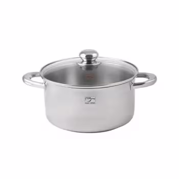 قابلمه پارس استیل مدل کف سه لایه کد 240 سایز 24