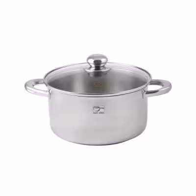 قابلمه پارس استیل مدل کف سه لایه کد 240 سایز 24